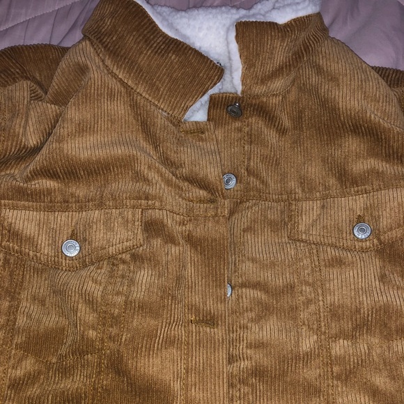 Thick warm brown jacket. Super warm and soft fashion novas size 3XL - Picture 2 of 3